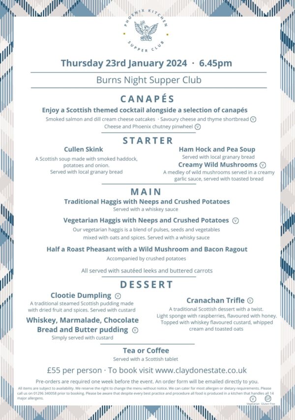 Supper Club · Burns Night - Image 2